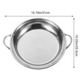 thumbnail image 2 of SHISUYAN Stainless Steel Hot Pot Kitchen Dry Pot Seafood Pot Cooking Pan for Home Restaurant, 2 of 9