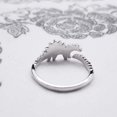 thumbnail image 4 of Puede ajustar la apertura Anillo de dinosaurio lindo Anillo de moda Oopening Rring Wmkox8yii fajkfhkj2168, 4 of 6