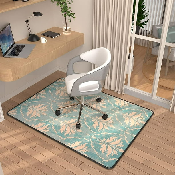Heavy Duty Office Chair Mat for Carpet & Hardwood Floors, 48" x 36