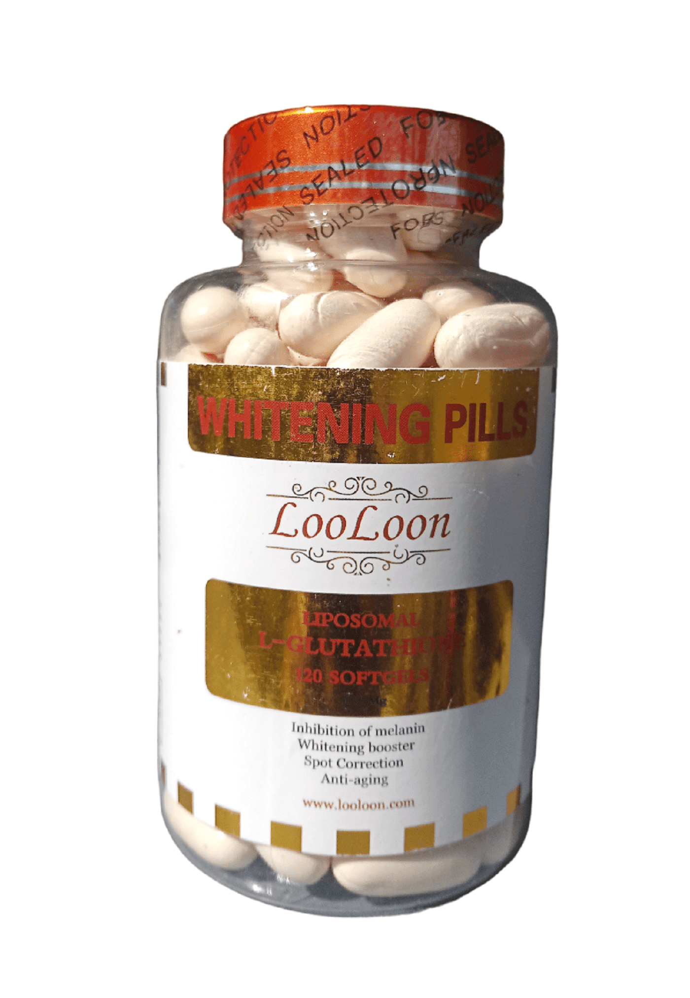 Liposomal Glutathione Supplement – 120 Capsules for Skin Brightening & Immune Support