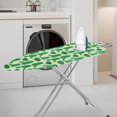 thumbnail image 2 of HELLHERO Polyester Iron Pad Board Cover with Adjustable Elastic Edge Fit Ironing Board Protector Dust - Proof Dustproof Covers for Laundry Room 15x54 Inch (Cactus), 2 of 6
