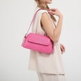 thumbnail image 3 of Bolso Mano Pequeño Cuadrado Compras para Mujer Con Solapa Charol PU, 3 of 9