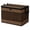 Dark Basket Print, variant on Vaidhai Foldable Storage Box with Lid, Basket-Print Fabric Organizer, Dark Basket Print
