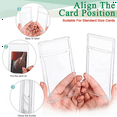 thumbnail image 2 of 20 Pcs Trading Cards Protector Case Acrylic Clear Graded Card Holders with Position Hard Card Sleeves, 2 of 6