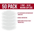 (Full Case of 100 Each Pint (16oz) Paint Mixing Cups) by Custom Shop
