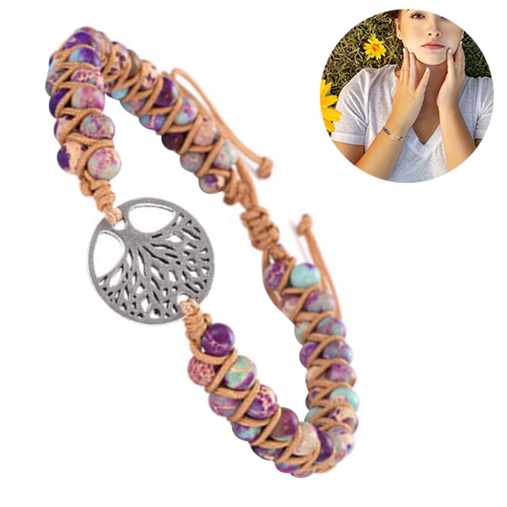 Beaded Meditation Spiritual Stretch Mantra Reiki Healing Energy Boho Charm Chakra Wrap Adjustable Macrame Yoga Jewelry & Gemstone Gifts Natural Tiger Eye Bracelets Strength of Will Beaded Meditation Spiritual Stretch Mantra Reiki Healing Energy Boho Charm Chakra Wrap Adjustable Macrame Yoga Jewelry & Gemstone Gifts Natural Tiger Eye Bracelets Strength of Will