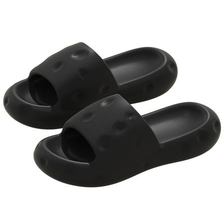 

Hesroicy Non-Slip Pillow Slides with EVA Thick Sole Quick-Drying Feature Suitable for Men and Women in Summer for Shower and Bathroom Supplies Ideal as Slippers