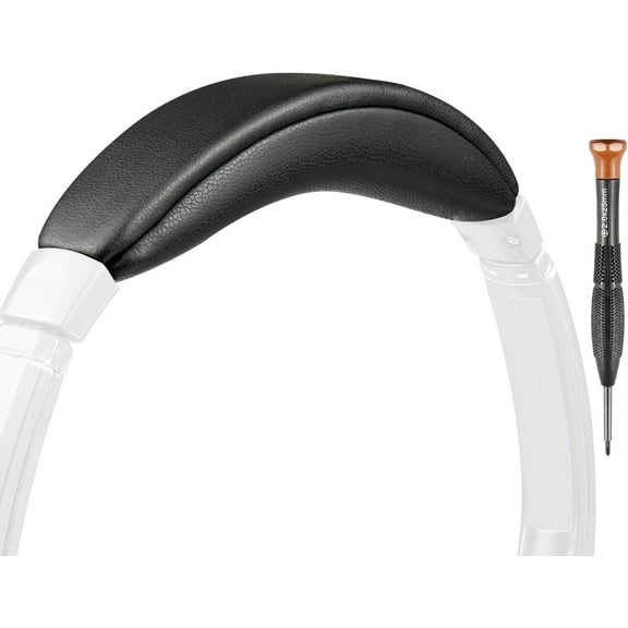 SOULWIT Replacement Headband Pad Kit for Bose QuietComfort 3 (QC3) Headphones (Do Not Fit OE1), Easy DIY Installation - Black