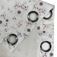 thumbnail image 5 of Ambesonne Anemone Flower Grommet Curtain, Bridal Romantic, 50" x 54", Pale Pink Purple Lilac, 5 of 6