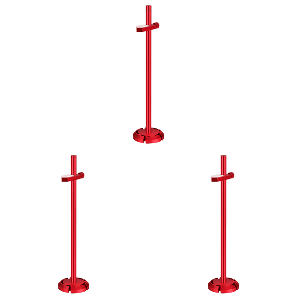 Equipo Soporte para Tarjeta Gráfica Aleación Aluminio () Rojo