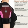 thumbnail image 3 of Adjustable Shoulder Brace, Shoulder Support for Women, Sports Injury Prevention And Recovery Fits Left And Right, 3 of 4