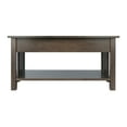 thumbnail image 5 of Winsome Wood Stafford Coffee Table, Oyster Gray, 5 of 11