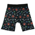 thumbnail image 4 of Magic The Gathering Boxer Briefs Men's Element Mana Logo Design Snug Fit Underwear, 4 of 5