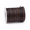 Brown Multicolor, variant on Hottmess Round Leather Cord Shinning Black 2 mm 25 Yard