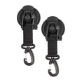 thumbnail image 4 of Ganchos de ducha con ventosa de seguridad, paquete de 2, rotación de 360 degree, para ventanas. Negro, 4 of 9