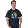 thumbnail image 4 of North Dakota ND Peace Garden Smurfs Men's Graphic T Shirt Tees Brisco Brands S, 4 of 4