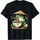 thumbnail image 1 of Frog Eating Ramen Kawaii Neko Japanese Noodles Anime Lovers Camiseta, 1 of 2