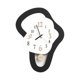 thumbnail image 1 of Reloj de pared digital de cuarzo de 36 x 48 cm, moderno, for decoración de interiores y cocinas (negro), 1 of 5