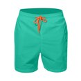 thumbnail image 2 of Abcnature Men's Athletic Shorts, Sports Gym Running Short Pants, Men's Quick Dry Beach Plain Three Quarter Loose Swim Shorts, Workout, Cargo Casual Hiking Shorts Green 3XL, 2 of 2