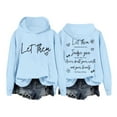thumbnail image 1 of HNMKIU Womens Shirts Let Them Hoodie Let Them Hoodies For Women Let Them Sweatshirt Men Funny Let Them Sweatshirt, 1 of 2