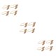 thumbnail image 5 of Ounissouiy 4Pcs Napkin Holders Dedicate Leaves-Shape Small Metal Banquet Buckles Table Hotel Home Birthdays Dinner Restaurant Decor Type1, 5 of 6