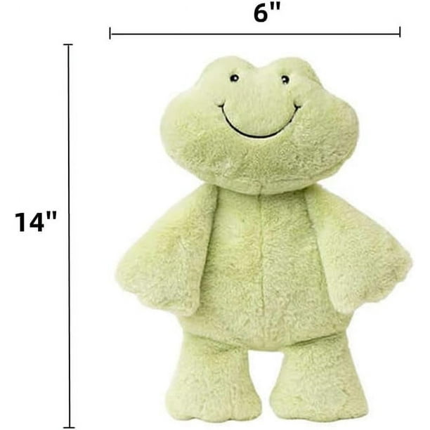 14 Smile Frog Plush Toy, Stuffed Animals Frog Doll,Soft Cute Plushie  Pillow Toy Adorable Plush Animal Cuddle Cushion Home Decoration (Smile Frog)  