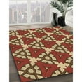 thumbnail image 2 of Ahgly Company Indoor Rectangle Patterned Peru Brown Area Rugs, 7' x 10', 2 of 6