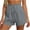 Gray, variant on Dxzfnsa Women's Lightweight Hiking Cargo Shorts Quick Dry Athletic Shorts Camping Travel Golf Pockets Water Resistant Casual Loose Bermuda Shorts S-2XL