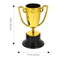 thumbnail image 5 of WRISTBIQUE Plastic Attendance Trophy Award Set of 3 - School and Office Recognition Prizes for Students and Employees, 5 of 10