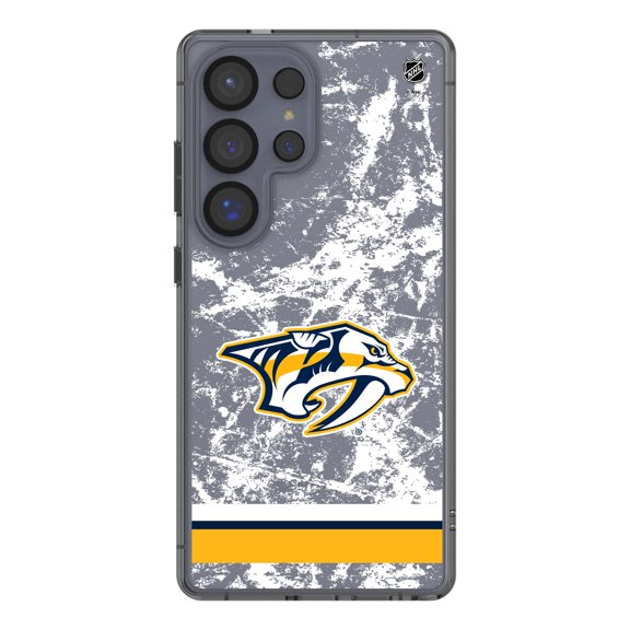 Nashville Predators Galaxy Stripe Clear Ice Case