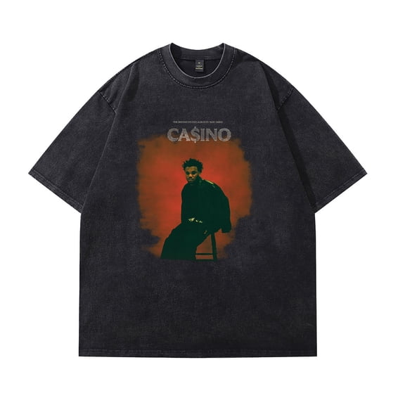 Baby Keem Merch New Album Vintage Washed Cotton Dirtyfit T-Shirt Oversized Black Graphic Tee