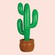 thumbnail image 2 of Cactus inflable Props Jumbo Beach Telón de fondo Favores de fiesta Decoración para fiesta hawaiana Luau, 2 of 5