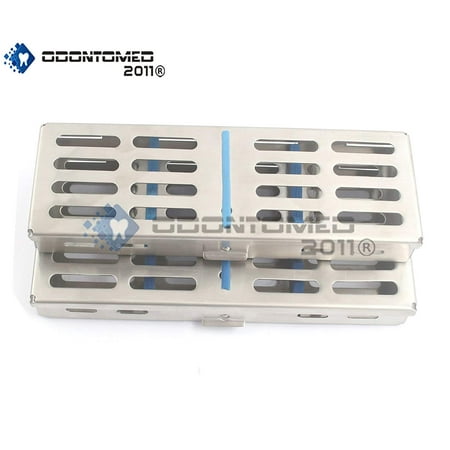 Steam Sterilization Autoclave - Odontomed2011® Dental Sterilization Cassette, Autoclave Tray, Rack, Box, For 5&7-instruments Odm