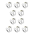thumbnail image 2 of Sidaley Sport Headset Device Accessory Phones Headphone Gift Playing Birthday Earphone Cellphone Wireless Rechargeable Music Equipment negro+dorado 10piezas, 2 of 4
