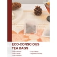 thumbnail image 2 of TeeLux Decaf Chocolate Hazelnut Black Tea, Decaffeinated Black Tea Flavored with Natural Chocolate & Hazelnut,100 Count, 2 of 7