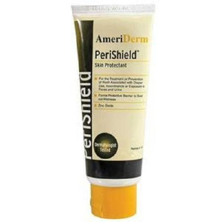 Ameriderm PeriShield Barrier Ointment and Protectant Cream, 3.5 oz Tube-1