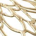thumbnail image 3 of 6-Pack Gold PVC Placemats ,Reversible Hollow out Design Table Chargers for Dining Table Settings (15inch), 3 of 11