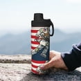 thumbnail image 7 of Pofeuu American Astronaut Runs Forward Print 18oz Sports Insulated Kettle Stainless Steel Vacuum Water Bottle Leakproof Sport Flask, 7 of 7