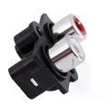 thumbnail image 5 of 5pcs PCB Mount 2 Position Stereo Audio Video Jack RCA Female Connector, 5 of 5