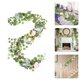 thumbnail image 1 of Decoración del hogar, decoración de habitaciones, decoración de paredes, simulación de enredaderas de peonías de ratán, mariposas de primavera, decoración para bodas, fiestas, bodas, simulación de enr, 1 of 7