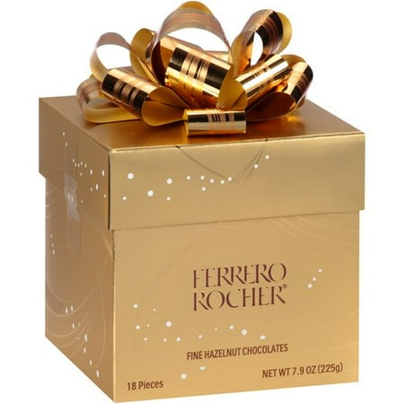 Ferrero Rocher? Fine Hazelnut Chocolates 7.9 oz. Box