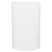 Masteelf  Glass Floor Lamp Shade Replacement Handblown Lampshade Transparent