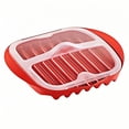 thumbnail image 7 of Microwave Bacon Tray with Splatter Lid - Bpa-Free Cooker for Crispy Bacon & Sausages, Grease Draining Grill Rack, Quick Easy Clean Kitchen Gadget for Breakfast, 7 of 7