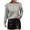 Gray, variant on QIPOPIQ Womens Sweaters Clearance Pullover Sweaters Fashion Casual Color Long Sleeve Round-Neck Sweater Knitwear Gray XL