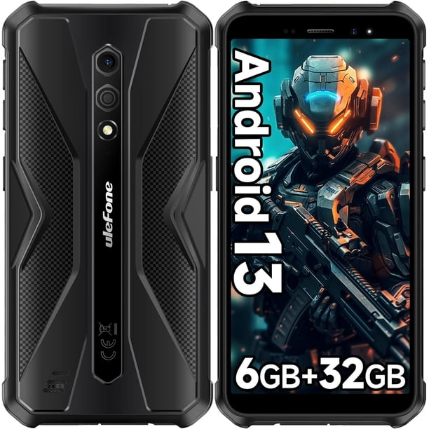 Smartphone Ulefone ARMOR X12, 6 GB de RAM, 32 GB de ROM, 13 MP, 4860 mAh