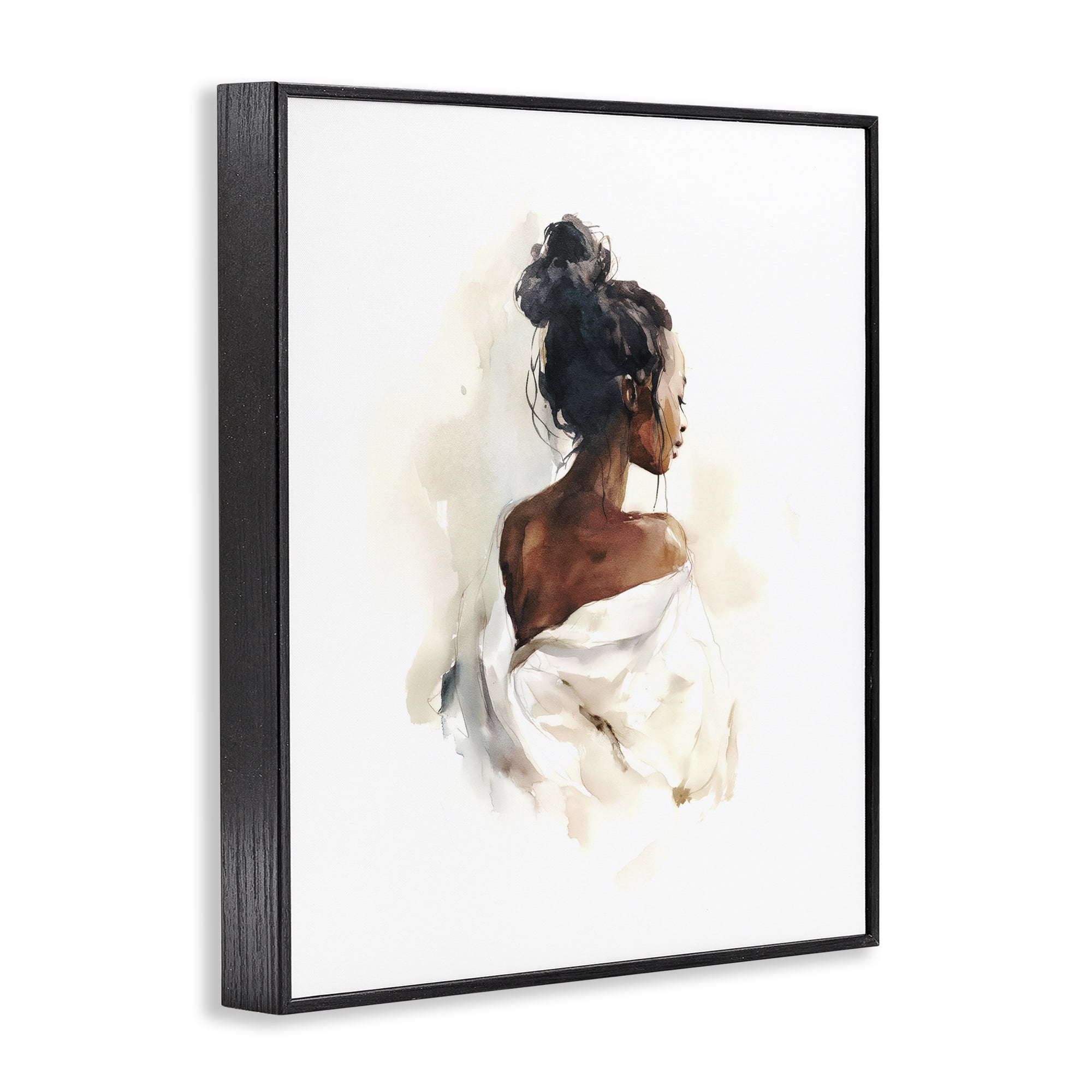 Stupell Industries Chic From Behind Black Framed Giclee Art, design by Svetlana Aleynikova