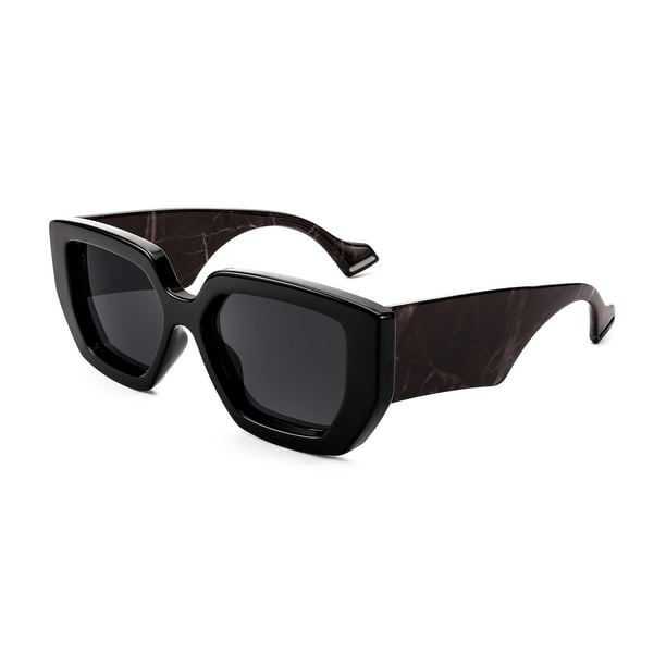 Gafas de Sol FEISEDY Sobredimensionadas Cuadradas con Montura Gruesa B4074
