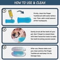 thumbnail image 3 of Dog Toothbrush, Safe Finger Toothbrush for Dogs Easy Teeth Cleaning, Washable Dog Tooth Brush, (2 Pack) Soft Pet Toothbrush Teeth Cleaning Care for Pet Dog Tooth Brushing Kit, Cat Toothbrush, 3 of 8