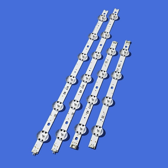 4pcs LED strips for LG 43UJ6510 43LJ614V	43LV340C 43UJ670V 43UJ6565 43UV770M-UD 43UJ670V 43LV570M 43LV560H 43LV560H-UA 43UJ654T 43UJ651V  6916L-2867A  6916L-2867B  43" V17 2867 ART3 REV0.3