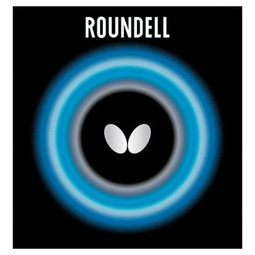 Butterfly Roundell Table Tennis Rubber, 2.1 mm, Red